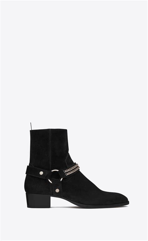 ysl mens shoes|st laurent men's boots.